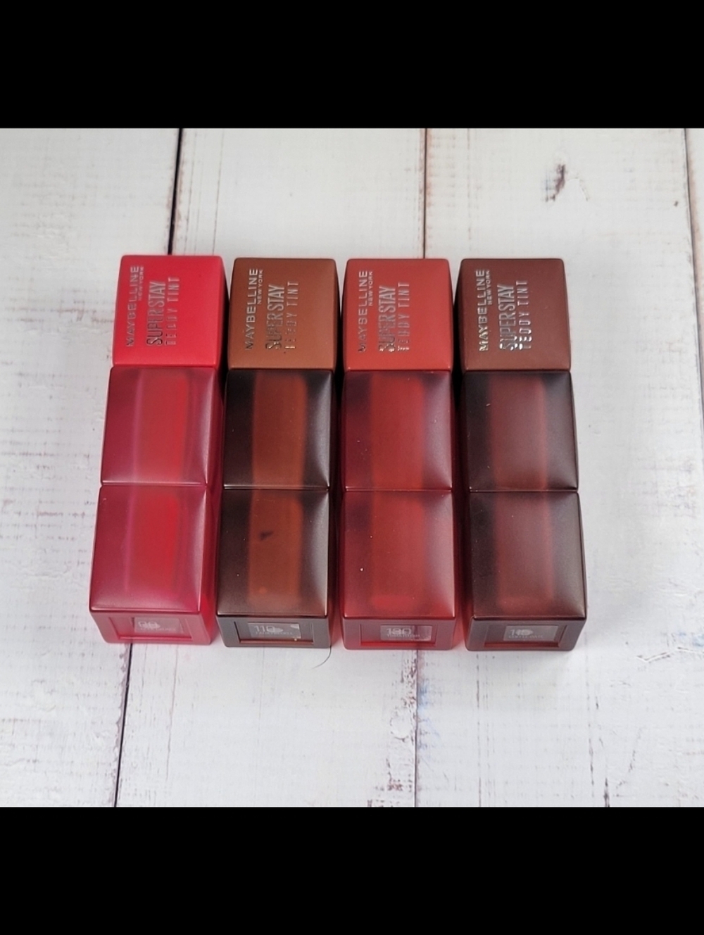 Maybelline Super Stay Teddy Tint Long Lasting Matte Lip Tint Bundle NEW!